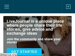 Sites similar to livejournal.ru