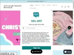 Sites similar to livelaughsparkleboutique.com