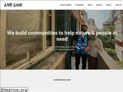 Sites similar to livelove.org