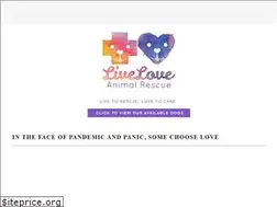 Sites similar to liveloveanimalrescue.org