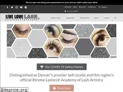 Sites similar to livelovelash.com