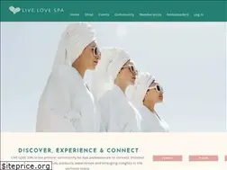 Sites similar to livelovespa.com