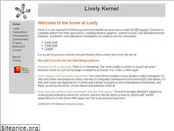 Sites similar to lively-kernel.org