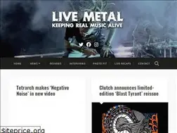Sites similar to livemetalblog.wordpress.com