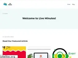 Sites similar to liveminutes.com