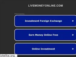 Sites similar to livemoneyonline.com
