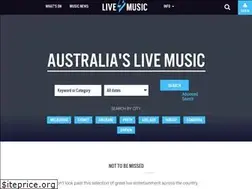 Sites similar to livemusic.net.au