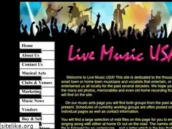 Sites similar to livemusicusa.net