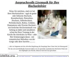 Sites similar to livemusik-tanzmusik-hochzeit.de