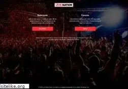 Sites similar to livenation.be