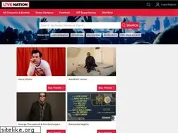 Sites similar to livenation.co.nz
