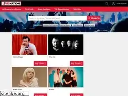 Sites similar to livenation.com.au