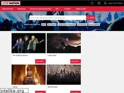 Sites similar to livenation.se
