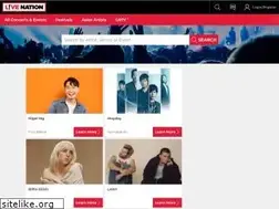 Sites similar to livenation.sg