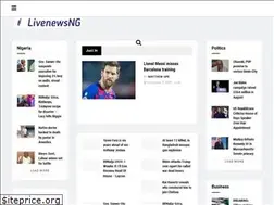 Sites similar to livenews.ng