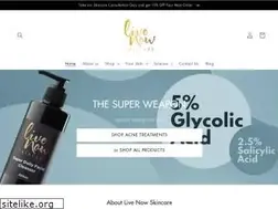 Sites similar to livenowskincare.com.au