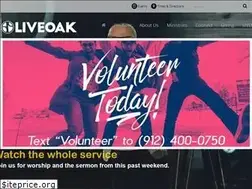 Sites similar to liveoakchurch.org