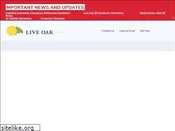 Sites similar to liveoakcity.org