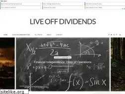 Sites similar to liveoffdividends.com