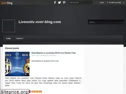 Sites similar to liveonitv.over-blog.com