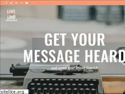 Sites similar to liveoutloudpr.com