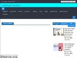 Sites similar to livepostguest.com