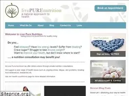 Sites similar to livepurenutrition.com