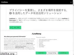 Sites similar to liveramp.co.jp