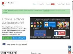 Sites similar to livereactionspoll.com