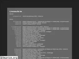 Sites similar to liveresults.be