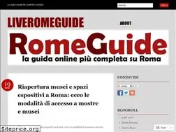 Sites similar to liveromeguide.wordpress.com