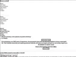 Sites similar to lives-well-lived.com