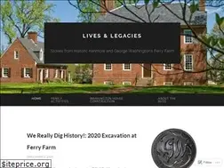Sites similar to livesandlegaciesblog.org