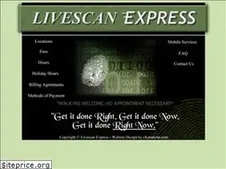 Sites similar to livescanexpress.com