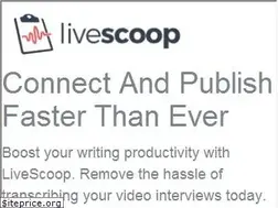 Sites similar to livescoop.com