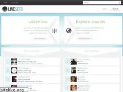 Sites similar to livesets.com