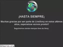 Sites similar to livesony.com