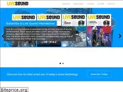 Sites similar to livesoundint.com