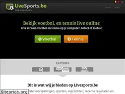 Sites similar to livesports.be
