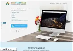 Sites similar to livestartpage.com