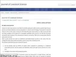 Sites similar to livestockscience.in