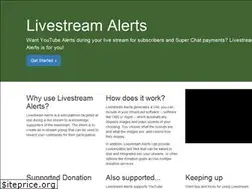 Sites similar to livestreamalerts.com
