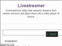 Sites similar to livestreamer.io