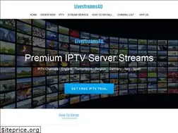 Sites similar to livestreams4u.com
