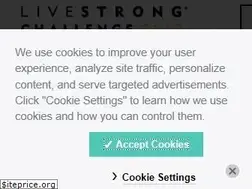 Sites similar to livestrongchallenge.org