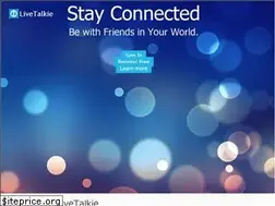 Sites similar to livetalkie.com