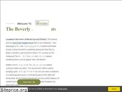 Sites similar to livethebeverly.com
