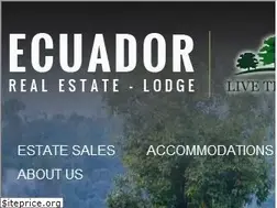 Sites similar to livethelifeinecuador.com