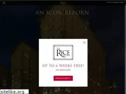 Sites similar to livetherice.com