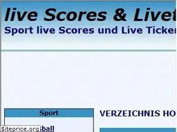 Sites similar to liveticker24.de